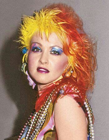 80s makeup cyndi lauper.